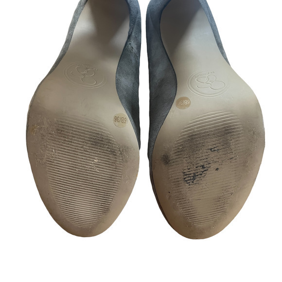 JS by Jessica Simpson Medium Tan Suede Pumps. Women's Size 6M Heels‎ - Picture 4 of 8